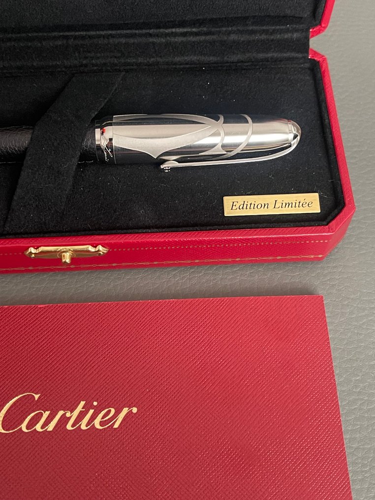 Cartier - Louis Cartier Logo - Zonder Minimumprijs - Vulpen #1.0
