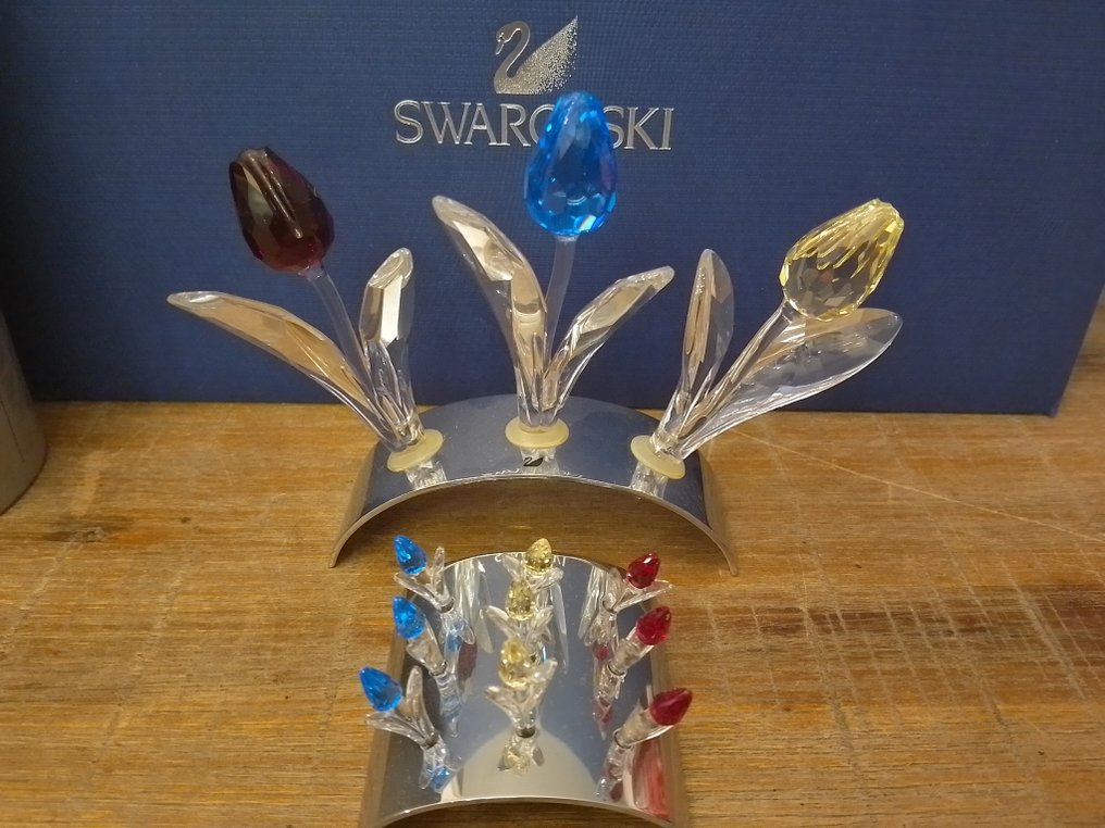 Statuetta - Tulpen en mini tulpen - Cristallo #2.1