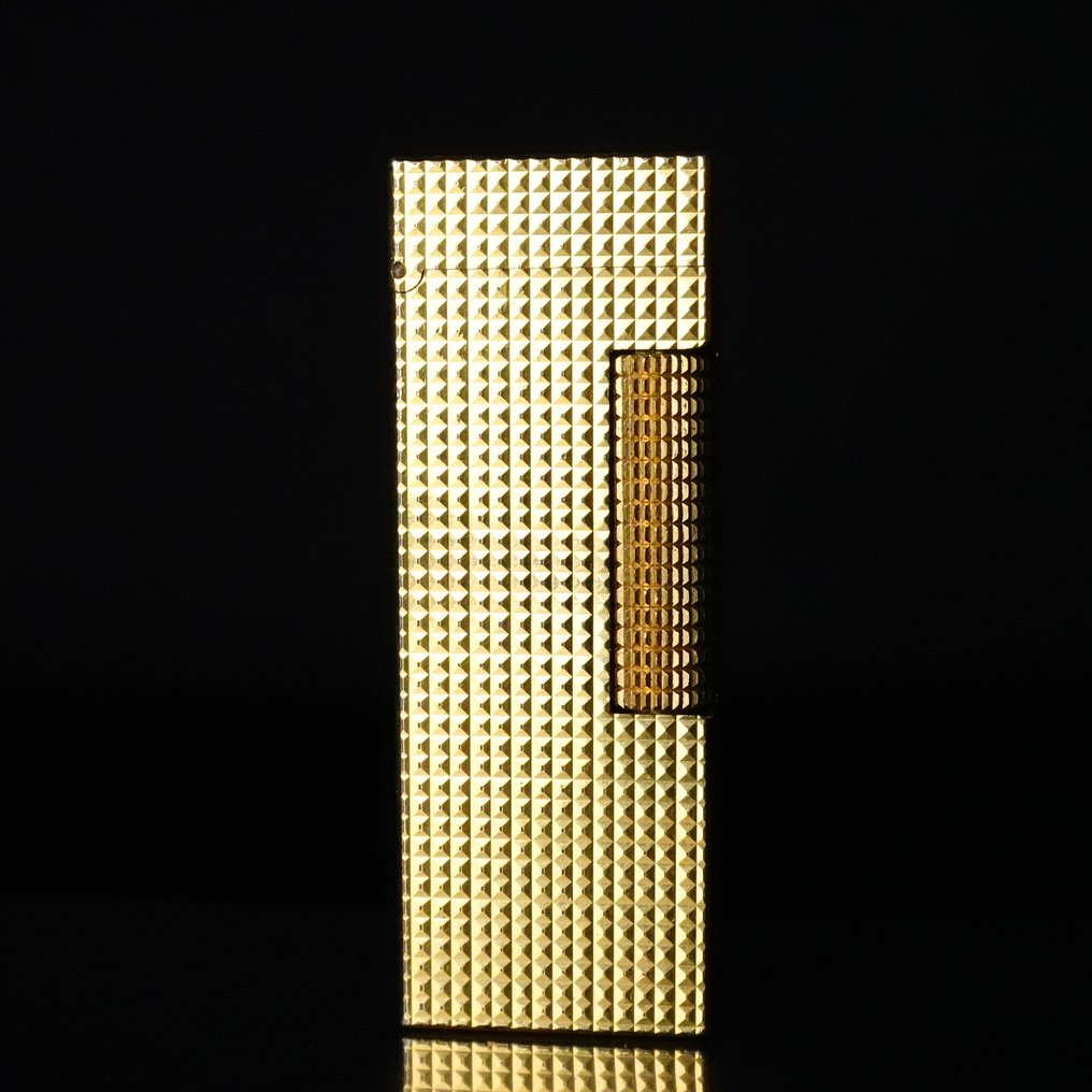 Dunhill - Hobnail Pattern Rollagas Lighter - 没有保留价 - 打火机 - 镀金 #1.0