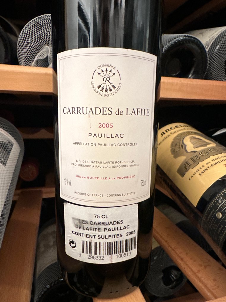 2005 Carruades de Lafite, 2nd wine of Chateau Lafite Rothschild - Pauillac - 1 Φιάλη (0,75L) #3.2