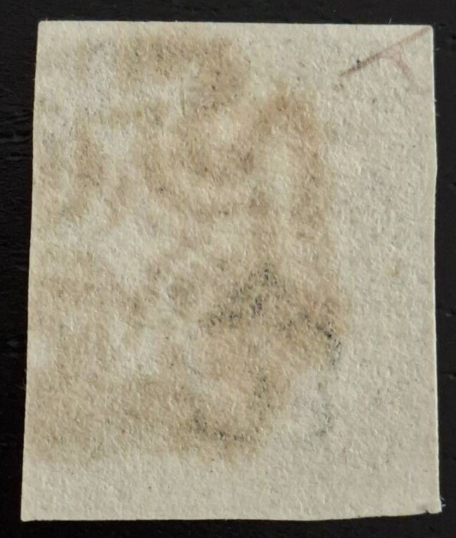 大不列顛 1840/1840 - 维多利亚女王 1天。4个放大镜。黑色马耳他取消。 - Stanley Gibbons. 1/3 #1.0