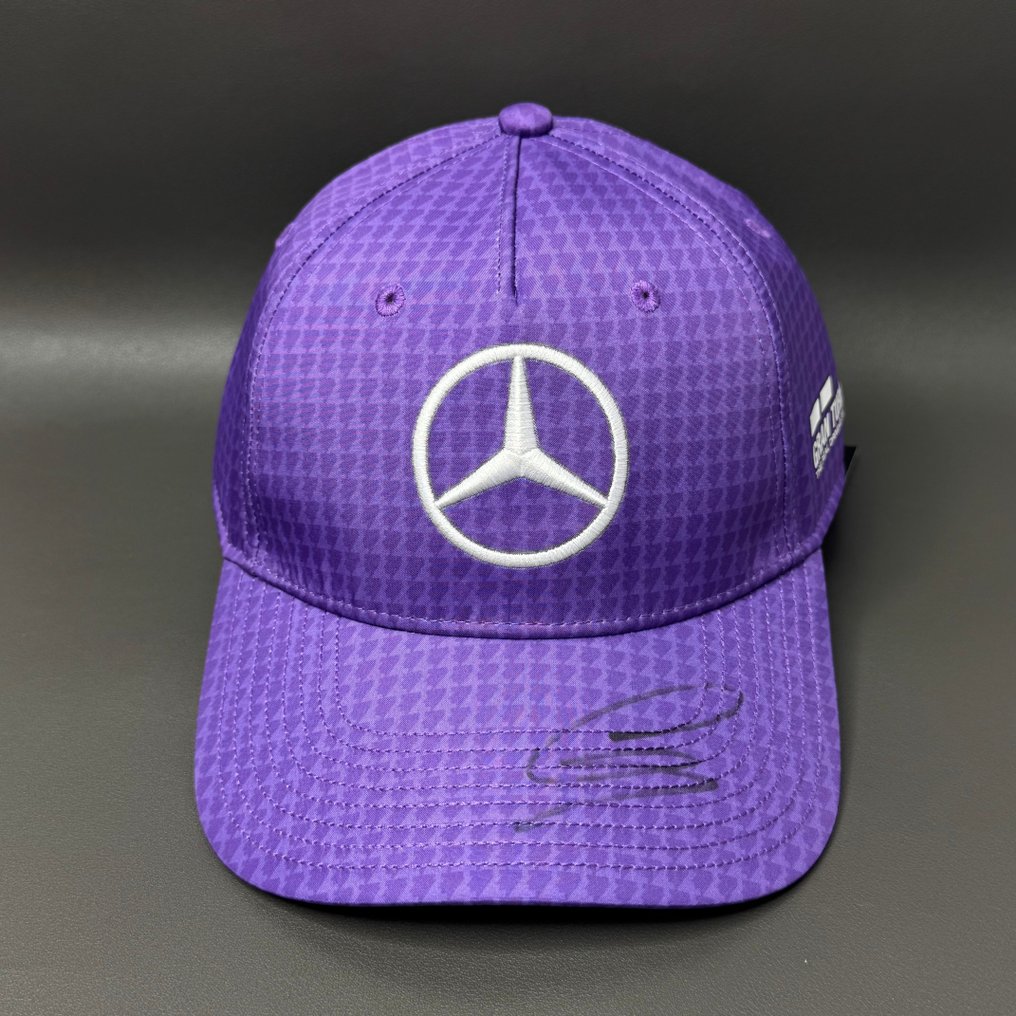 梅賽德斯車隊 - 紫色季节帽 - 路易斯·漢米爾頓 - 2023 - 運動帽 #1.0