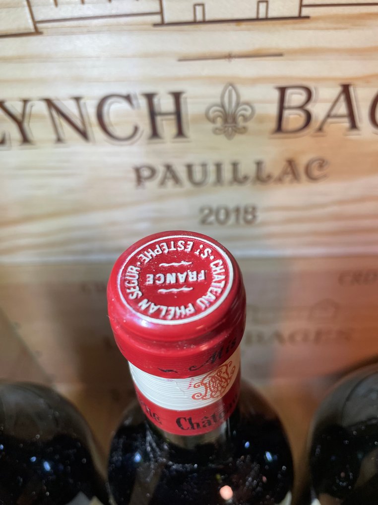 1981 Château Phélan Ségur - Saint-Estèphe - 3 Flasker (0,75 L) #4.3