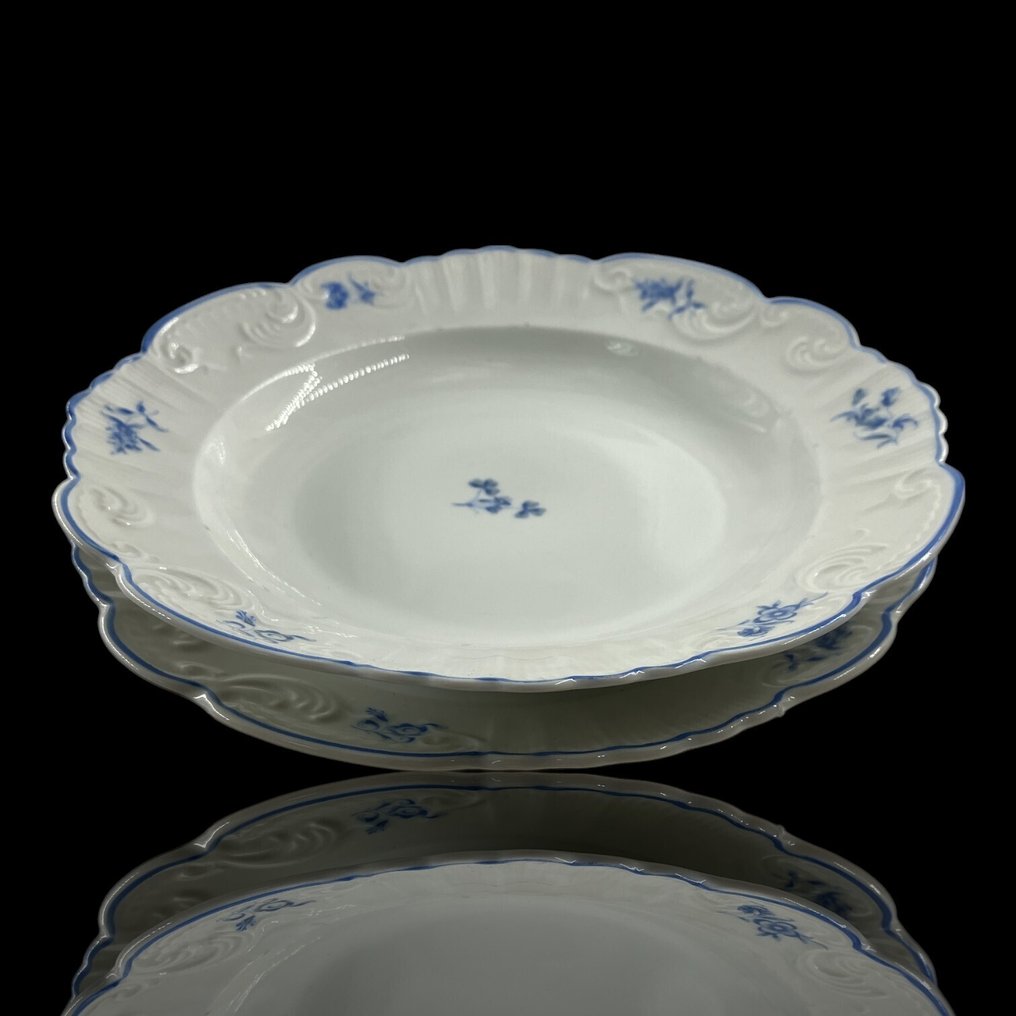 Vista Alegre - Conjunto completo para 3 (entradas, sopa, Jantar, sobremesa) - Vintage - Πιάτο (12) - Πορσελάνη - Ολοκληρωμένο σετ x 3 #3.2