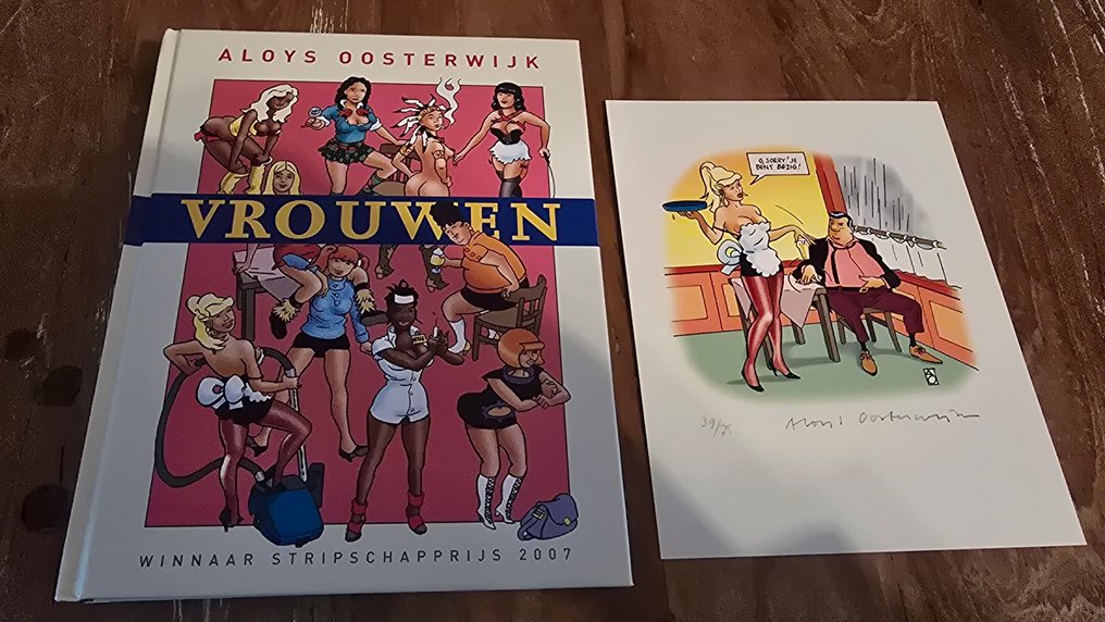 Willems Wereld - 2 opdrachttekeningen - 8 Album - First edition - 1998/2007 #1.0