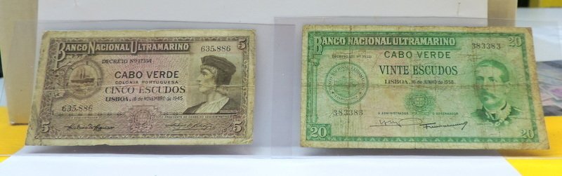 Kapp Verde. - 4 banknotes - various dates (Ingen reservasjonspris) #3.2