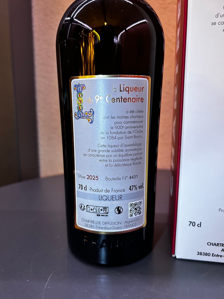 Chartreuse - Liqueur du 9e Centenaire    - b. 2025  - 70cl #4.3