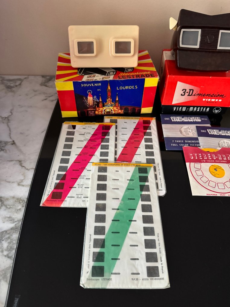 View-Master 3-Dimension Viewer – Model E, Stereoskop LESTRADE – SIMPLEX Model E, Simplex 投影機 #1.0