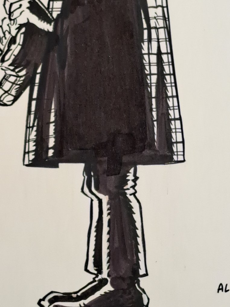 Simeoni, Gigi - 1 Original drawing - Al Grande Magnus #4.3