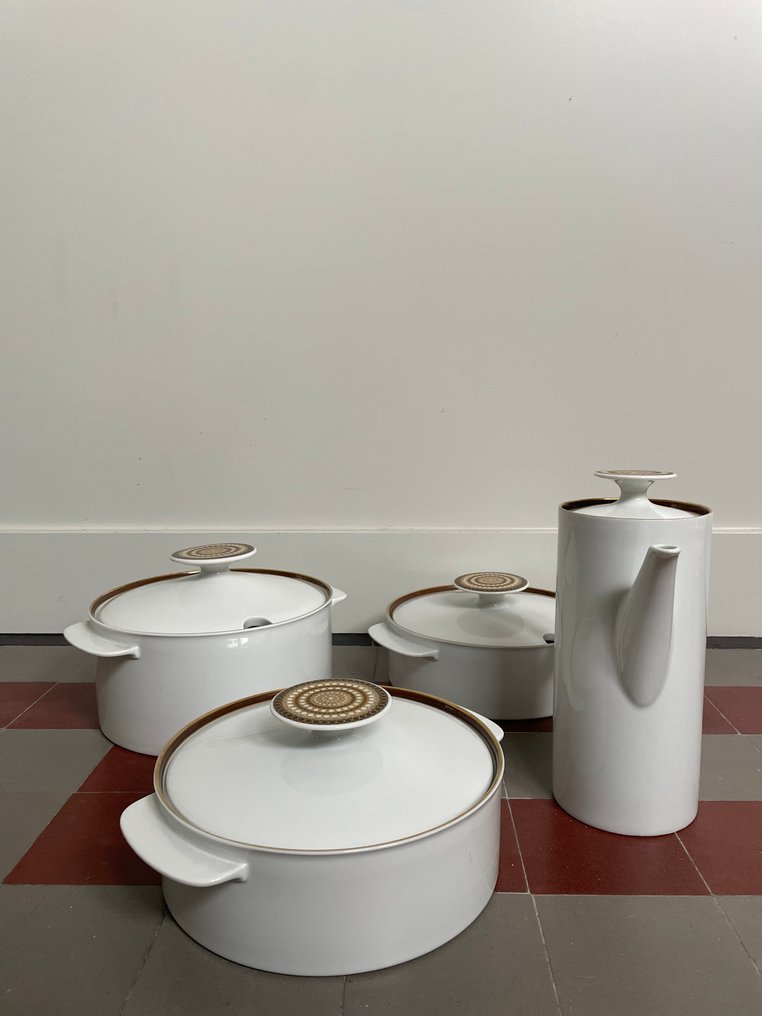 Thomas - 成套餐具 (4) - 瓷器 - Medaillon Achat Gold #1.0