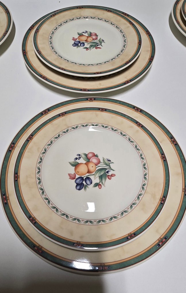 Heinrich Winterling Bavaria - 餐具套装 - 瓷 - 16个复古盘子 #4.3