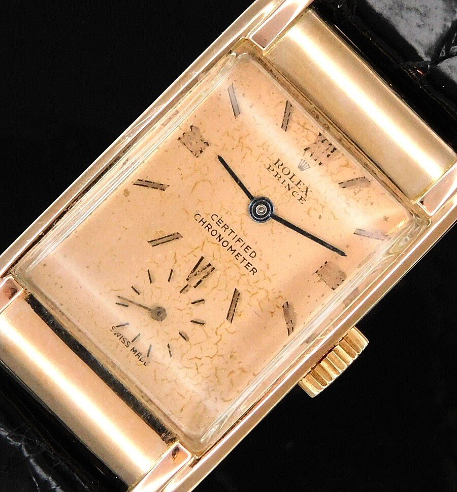 Rolex - Prince Chronometer 9k Solid Red gold - 3937 - Hombre - 1945 #1.0