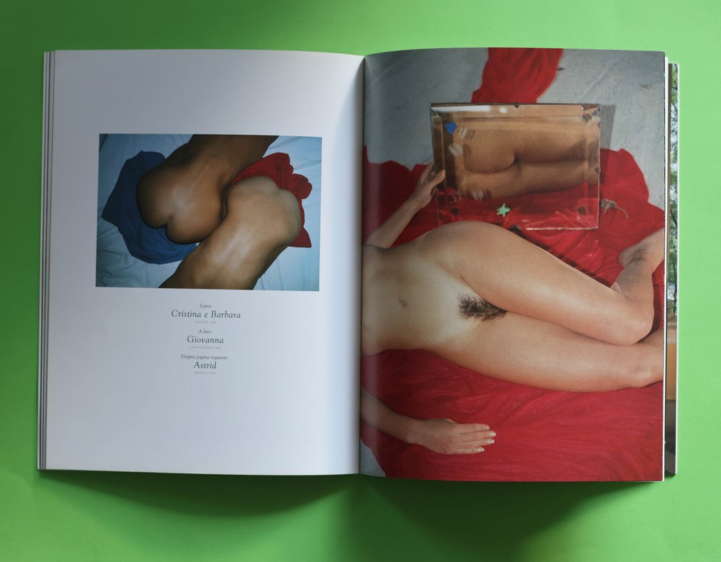 Signed Franco Fontana - Piccoli e grandi nudi + Signed Poscard - 1995 #3.2