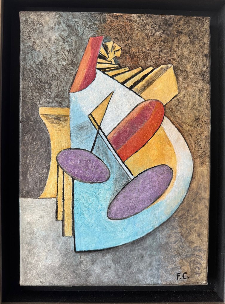 After Franciska Clausen (1899-1986) - Composition abstraite géométrique #1.0