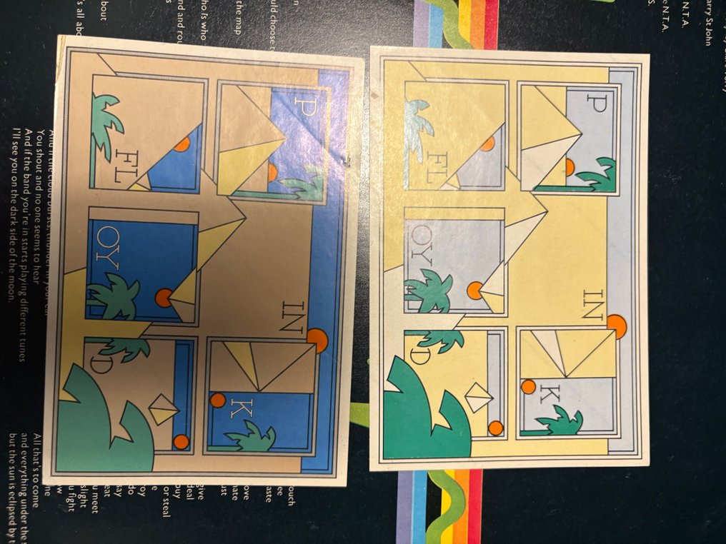 Pink Floyd - The Dark Side Of The Moon - Quadraphonic Press - Pathe Marconi French import - LP-levy - 1973 #4.3