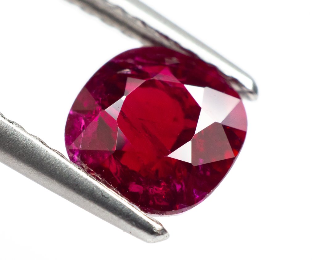 沒有保留價 紅寶石  - 1.25 ct - Bellerophon Gemlab - 深红（莫桑比克）》 #2.1