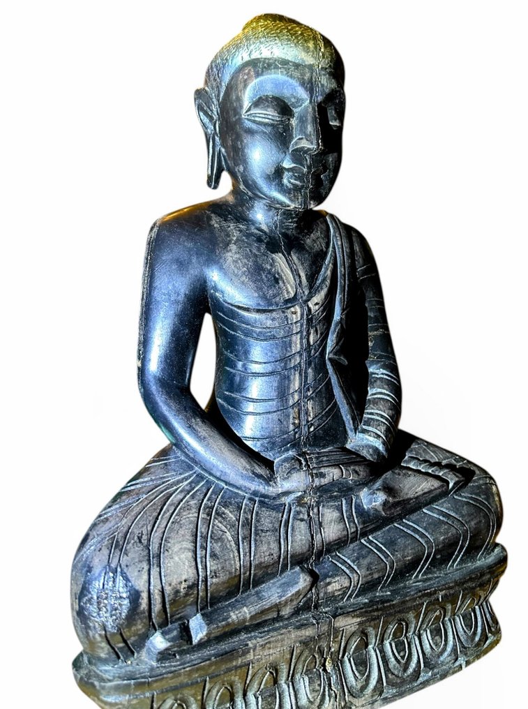 佛像 43 厘米 6.3 公斤 - 缅甸 - 缅甸 (没有保留价) #1.0