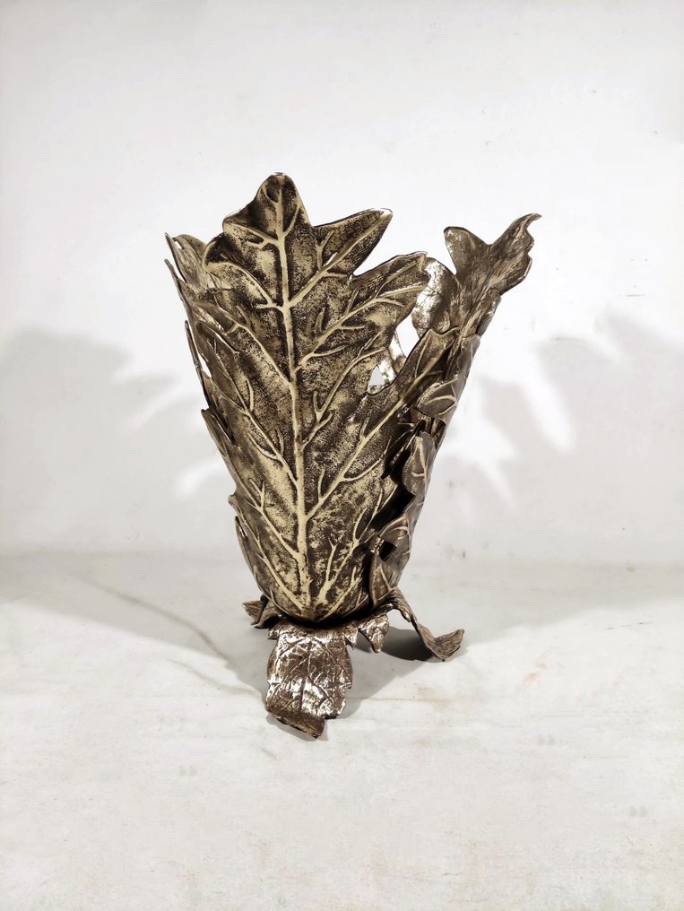 雨傘架 - 有机室内设计 Porte Parapluie - 銅綠青銅 - 卷心菜叶子 #4.3