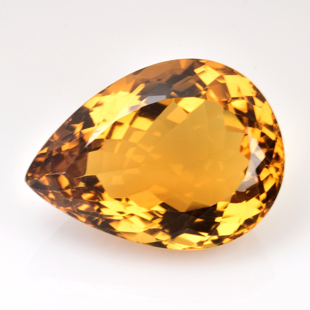 没有保留价 - 1 pcs 黄色, 橙色 黄水晶 - 39.38 ct - 国际有色宝石协会(ICA GemLab) #1.0