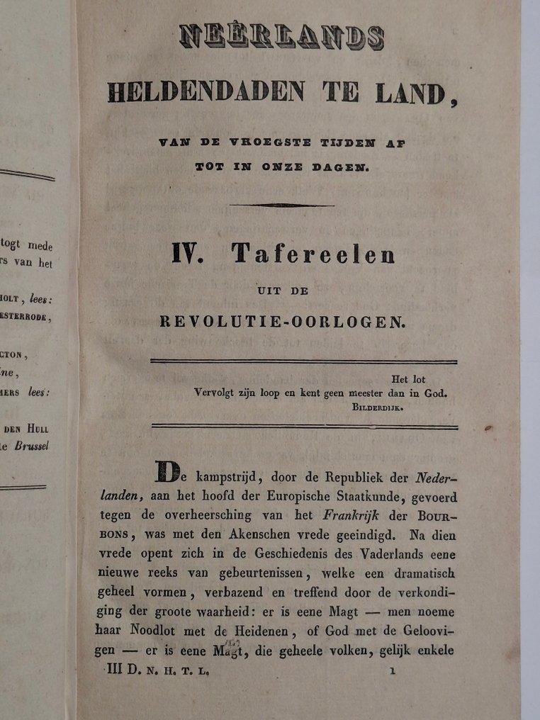 [slag bij Waterloo] - J. Bosscha - Neerlands heldendaden te land, van de vroegste tijden af tot in onze dagen - 1855 #3.2