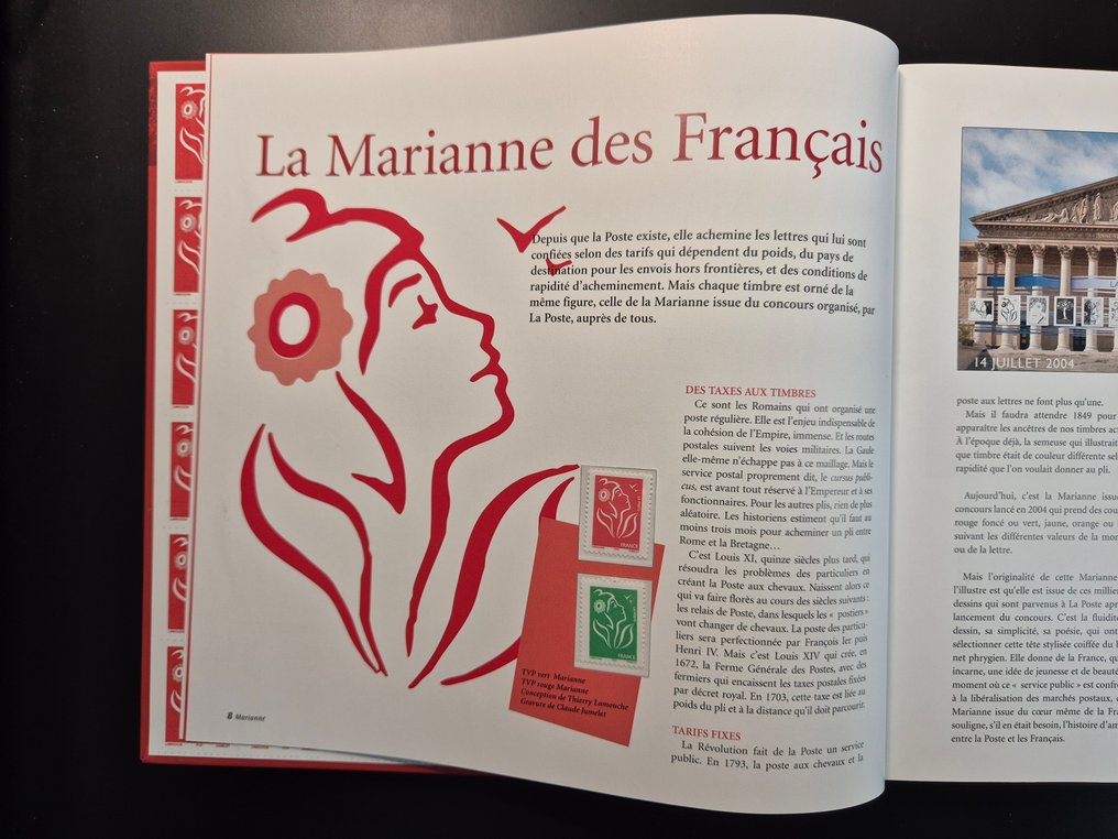 França 2005 - O Livro do selo em sua caixa com blocos e selos novos. Qualidade muito boa. - Yvert #4.3