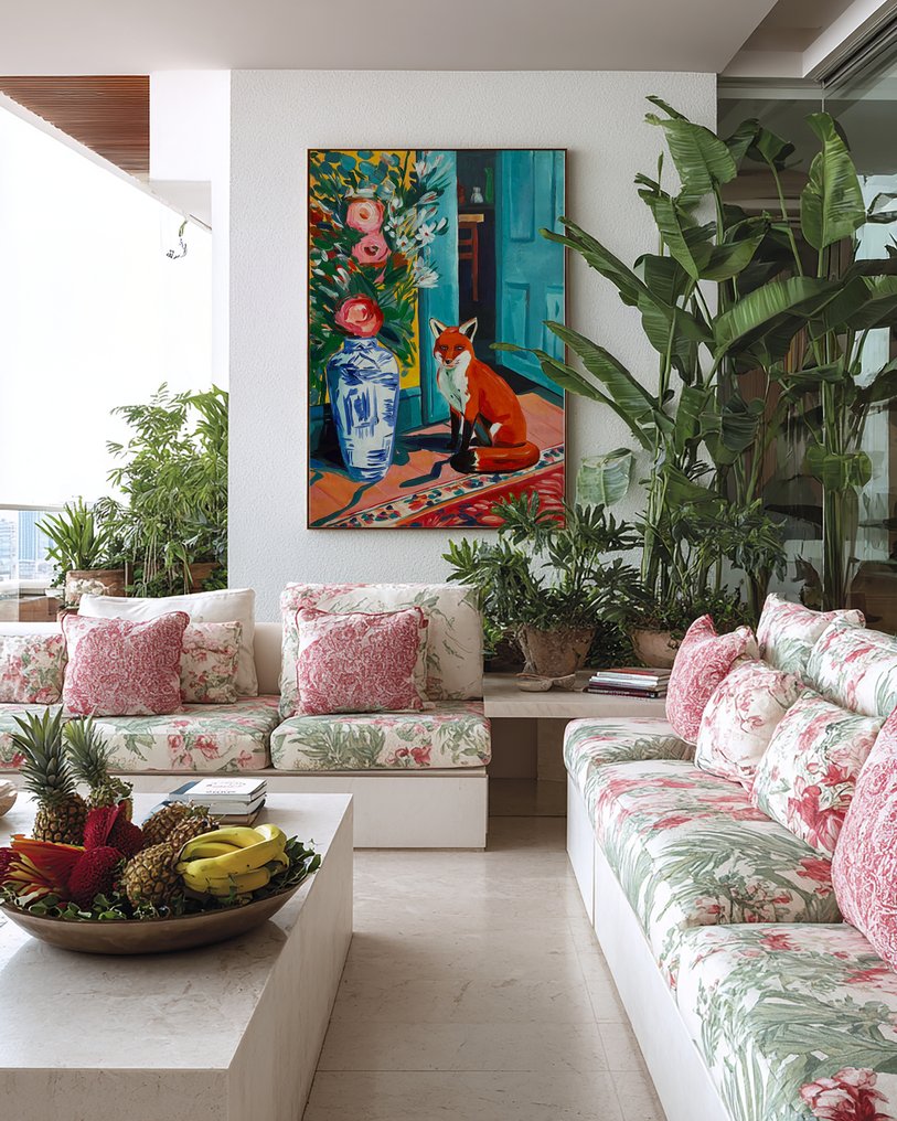 E. García - EL ZORRO Y LAS FLORES XL (NO RESERVE) #4.3