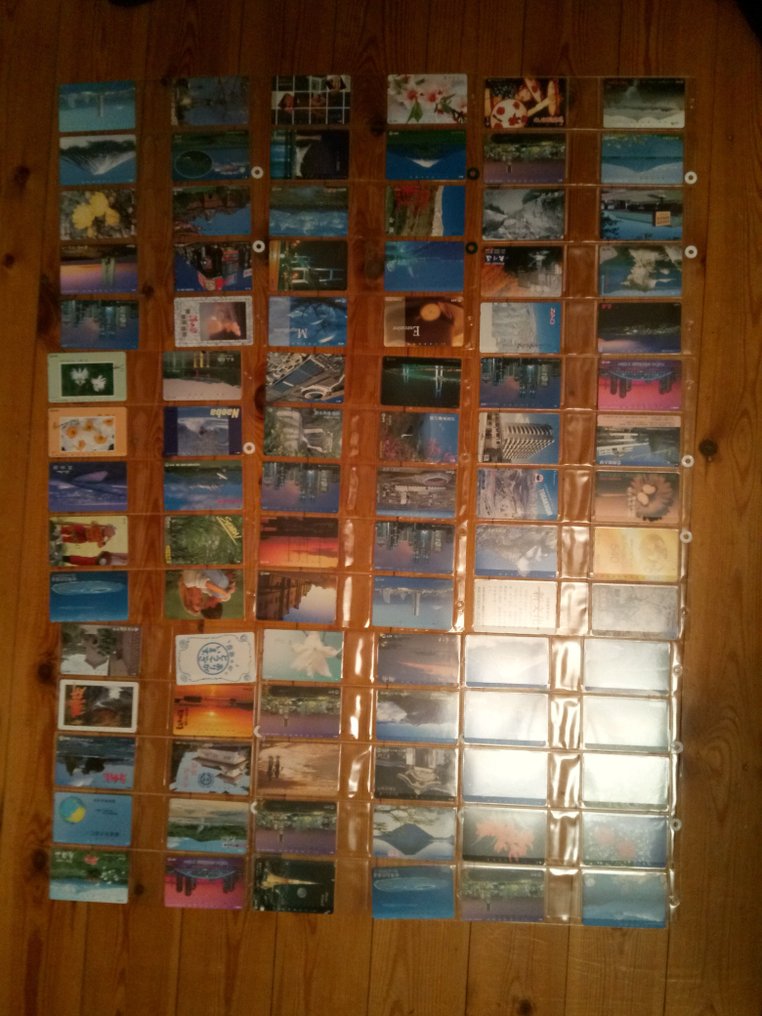 電話卡系列 - 500张日本电话卡收藏夹 #2.1