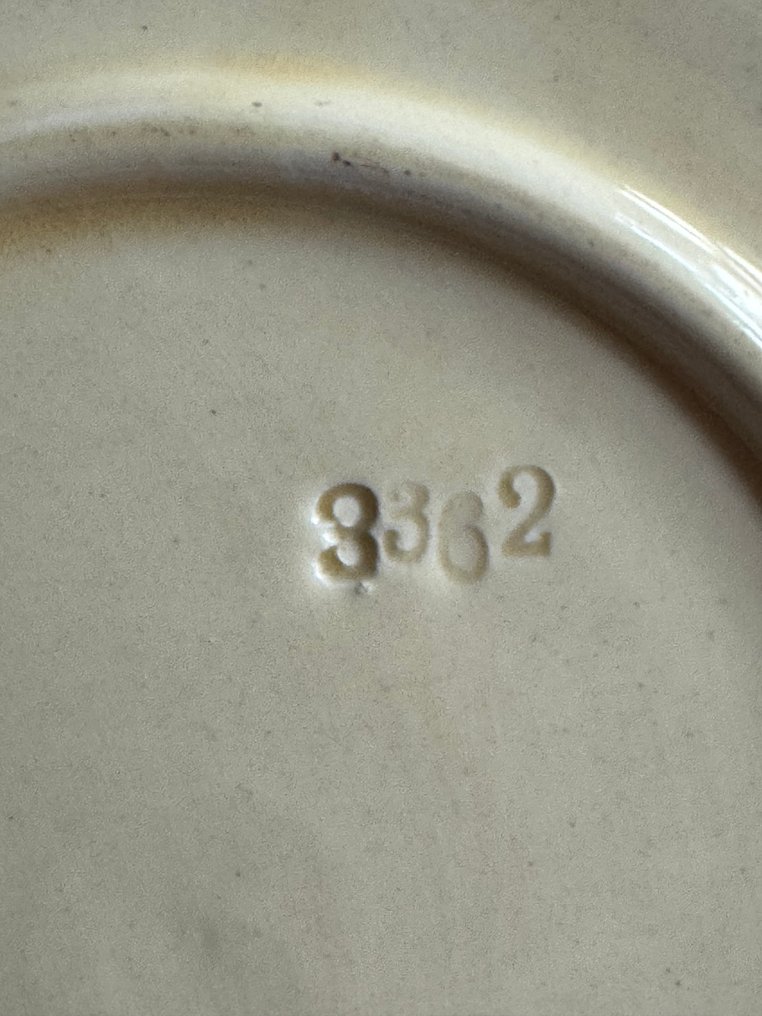 Schramberger Majolikafabrik SMF - Eva Striker Zeisel - Teller (4) - Töpferware - Artdeco #1.0