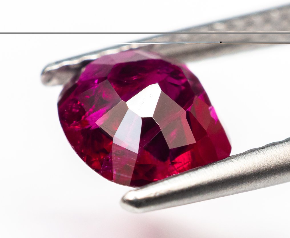 没有保留价 红宝石  - 1.20 ct - 莲花宝石实验室 - ‘鸽血’红 #3.2