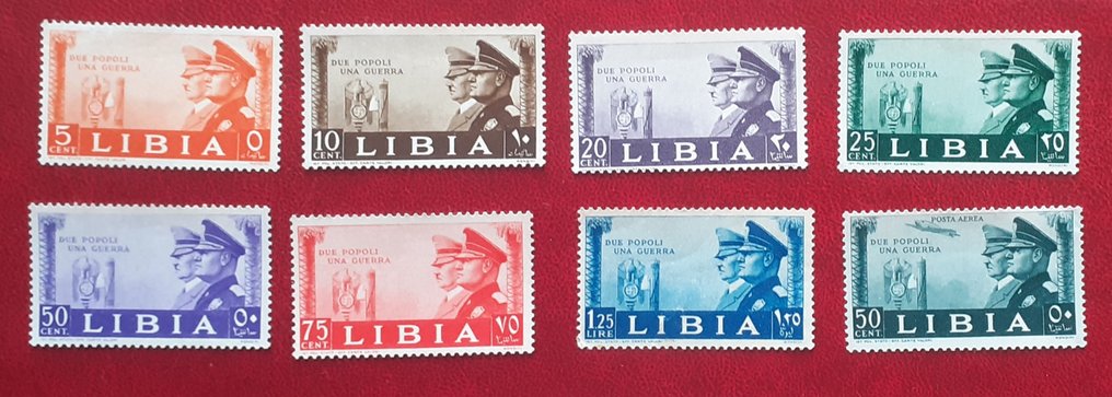 Olasz Líbia 1906/1943 - Olasz gyarmati bélyeggyűjtemény, 77 darab, Sassone, körülbelül 1200 euró #4.3