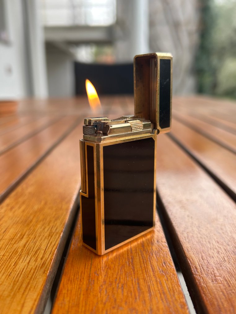 S.T. Dupont - Line 1 - Mechero de bolsillo - Bañado en oro, Laca #1.0