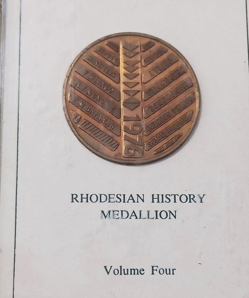 Rhodesia, Zimbabwe. Medal 1976 - Senator Chief Chirau (No reserve price) #4.3