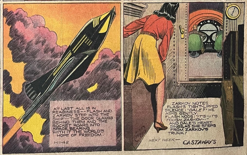 Flash Gordon - Jungle Jim by Alex Raymond, Jane Arden, Felix the cat, The Gumps and others - 400 Pagini și benzi de ziar - 1932/1957 #1.0