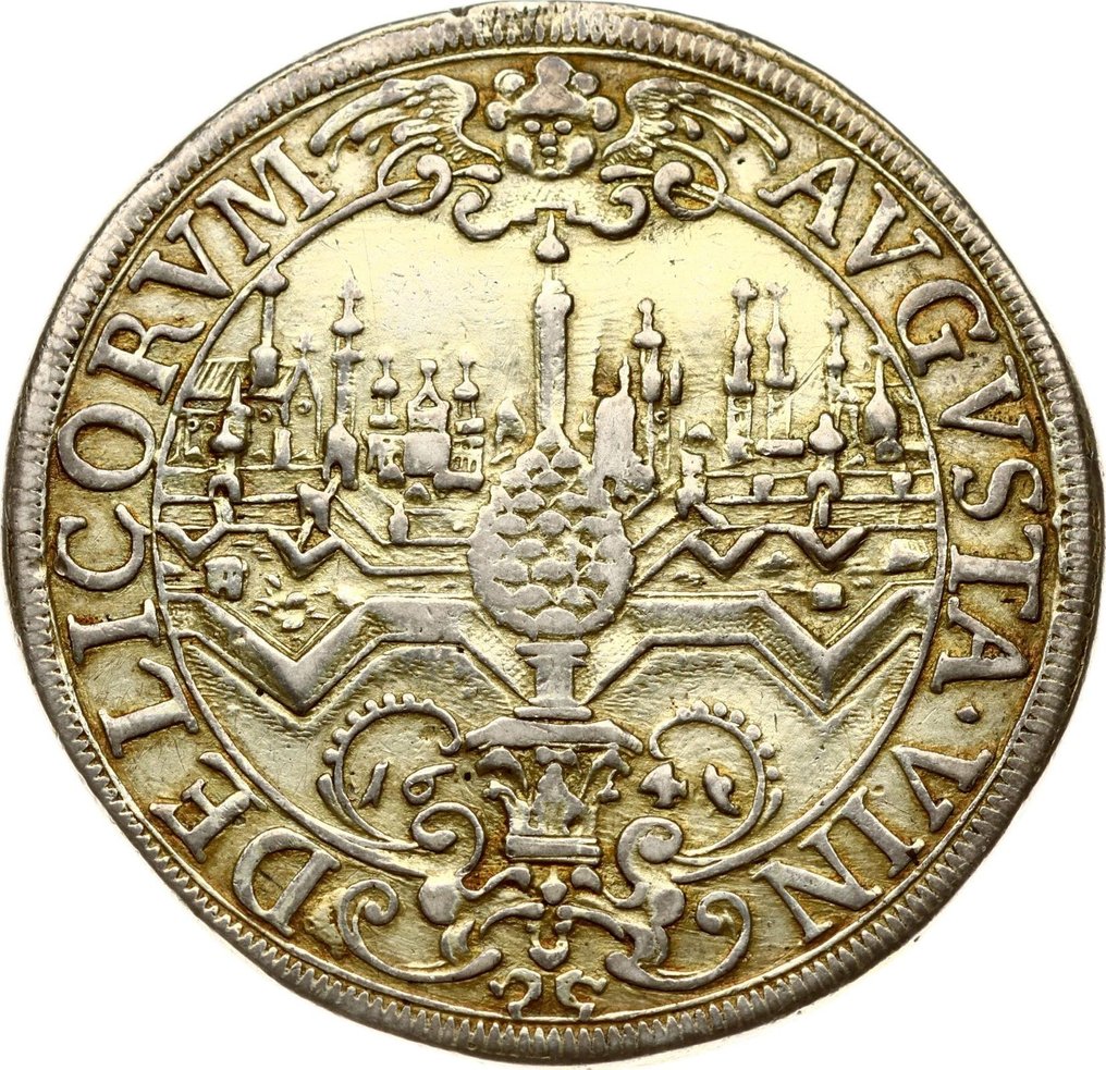 Γερμανία, Ελεύθερη πόλη του Αουγκσμπουργκ. Ferdinand III (1637–1657). Thaler 1641 #1.0