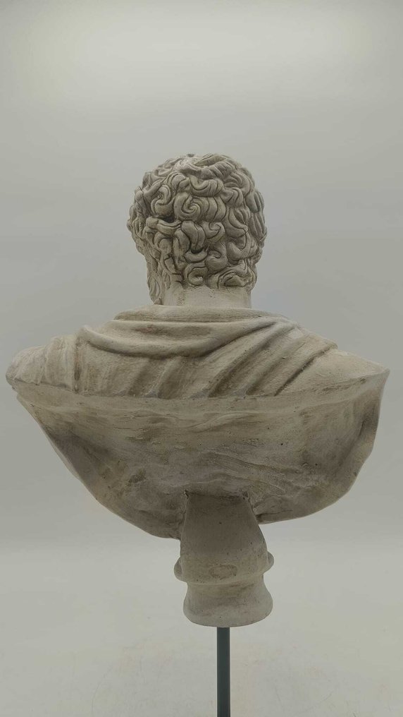 雕塑, Busto di Lucio Vero - 40 cm - 大理石粉 #3.2