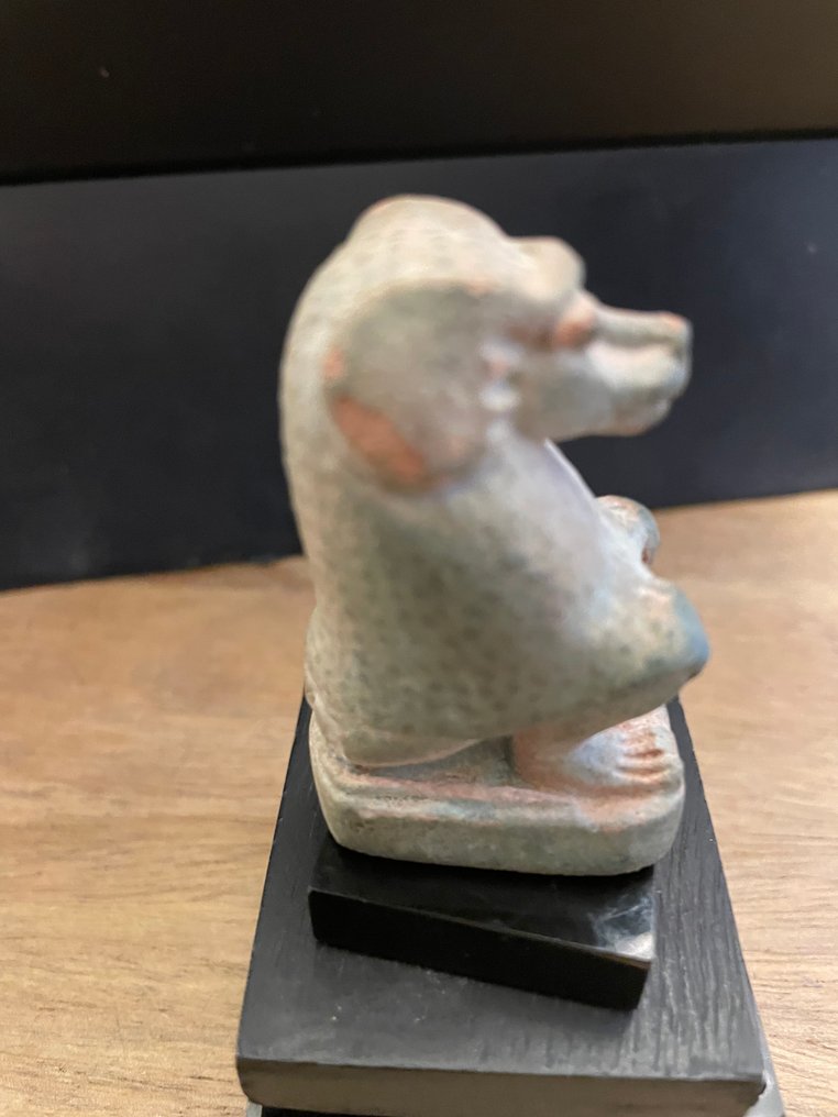 Αρχαία Αίγυπτος, ελληνορωμαϊκή εποχή Faience Amulet - 5.2 cm #2.1