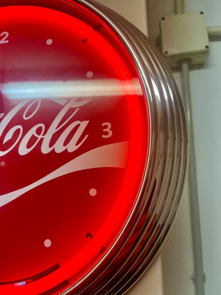 Coca-Cola - Coca-cola霓虹灯手表 - 廣告牌 - 玻璃, 塑料 #3.2
