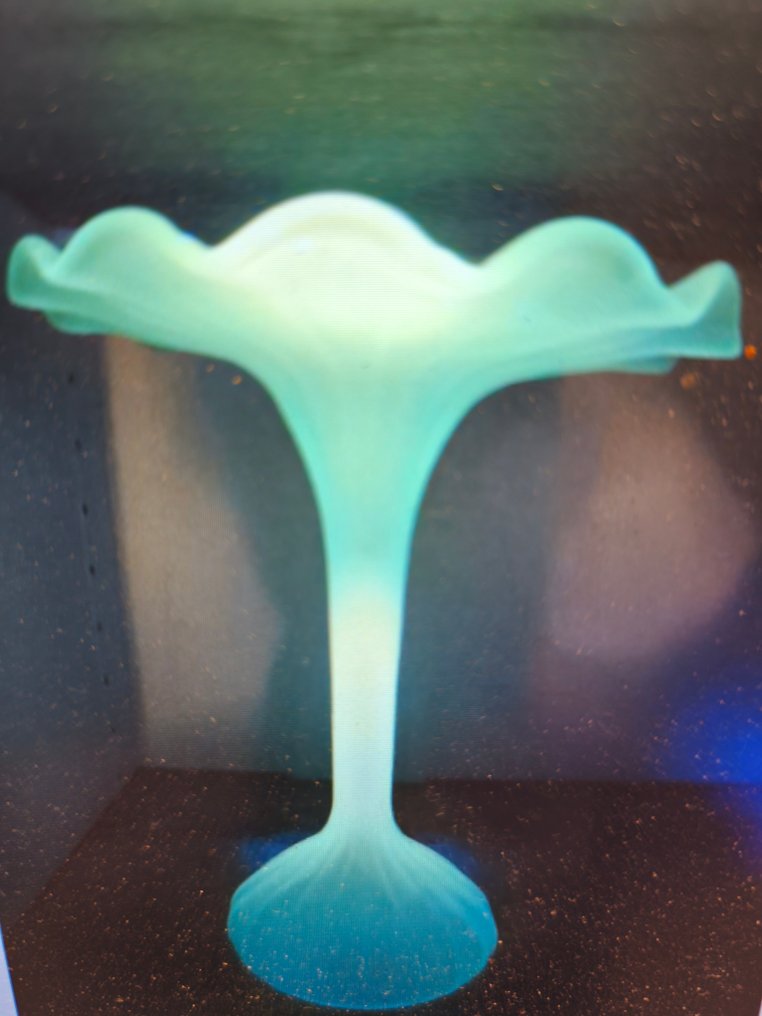 Vase soliflore en verre dépoli effet givré - Vază pentru o singură floare - Sticlă mată - Vase soliflore #3.2