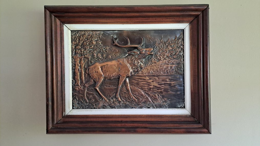 Edelhert - Πλακέτα - Roodkoper/Hout #1.0