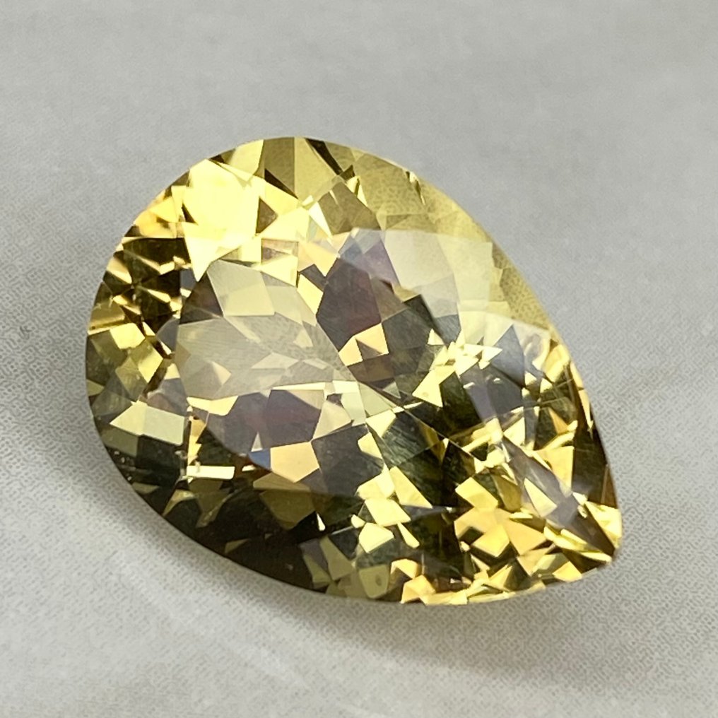 没有保留价 黄色绿宝石(金绿柱石) - 9.40 ct - 国际有色宝石协会(ICA GemLab) #1.0