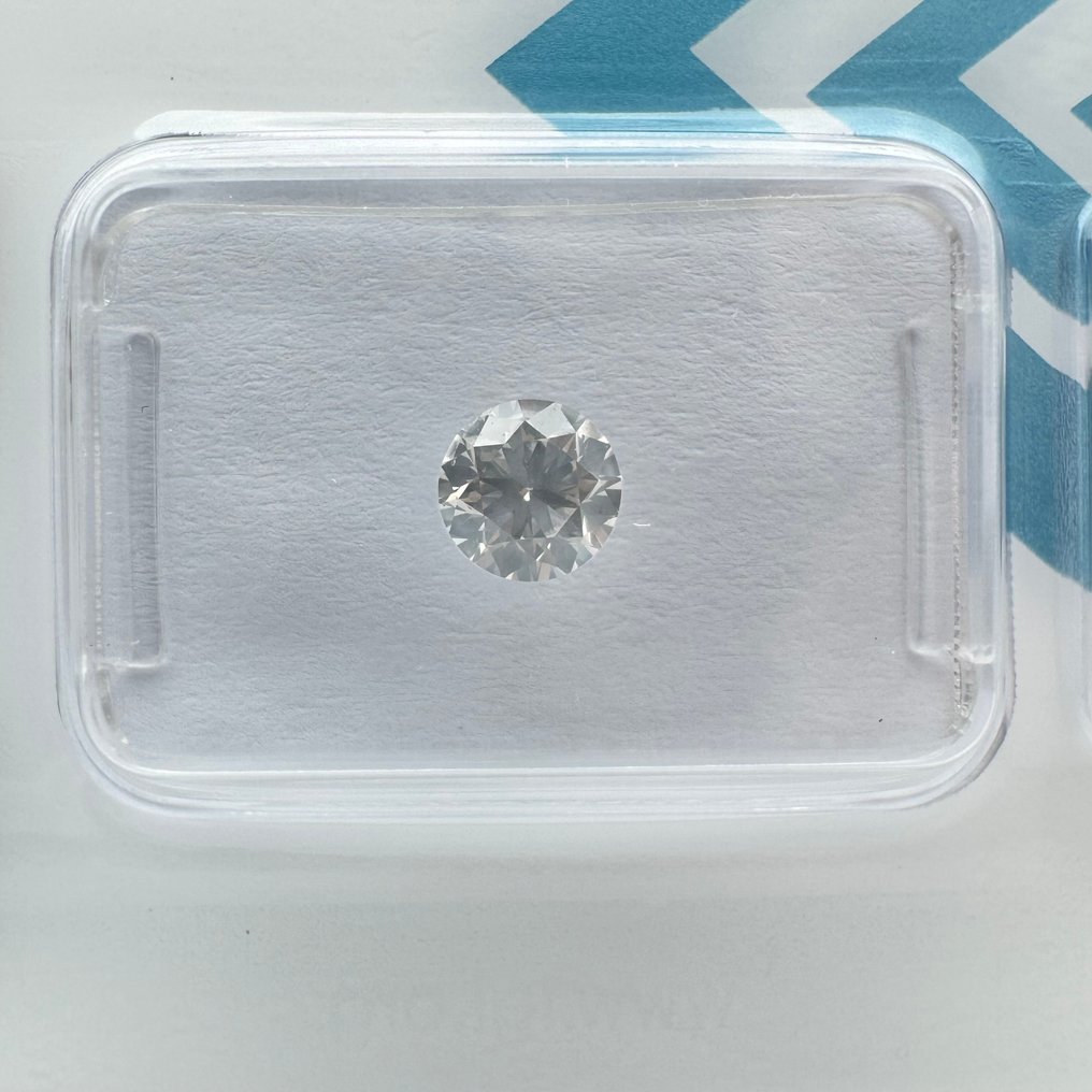 没有保留价 - 1 pcs 钻石 (天然) - 0.52 ct - 圆形 - F - SI2 微内含二级 - 国际宝石研究院(IGI) #1.0