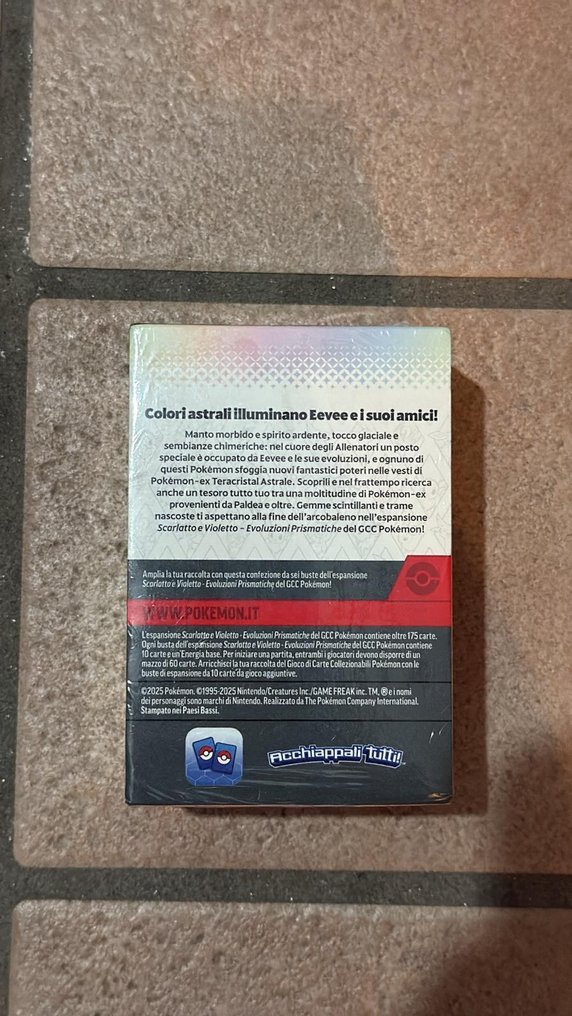 Pokémon - 1 Bundle espansione - Bundle 6 Buste - Evoluzioni Prismatiche ITA Sealed / Sigillato - Scarlet & Violet - Prismatic Evolutions #1.0