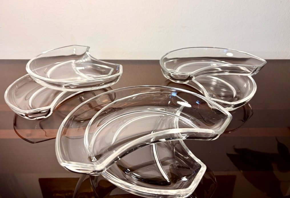 Val Saint Lambert - Service de table pour 6 (6) - Cristal #1.0