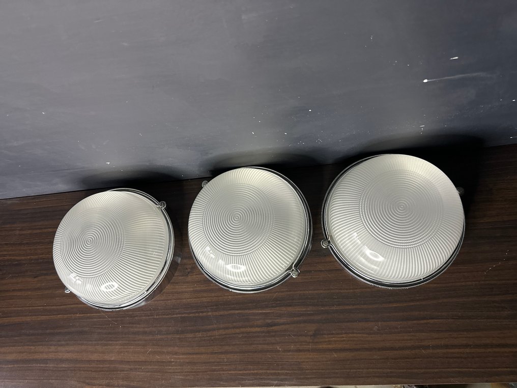 壁突式照明 (3) - 金属, 玻璃 #2.1