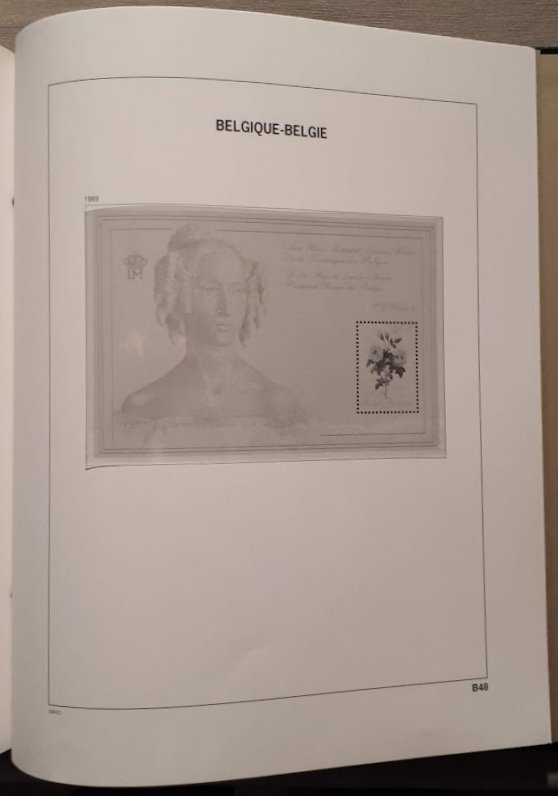 Belgium 1985/1994 - Accessories: Davo LX album part IV with cassette. #2.1