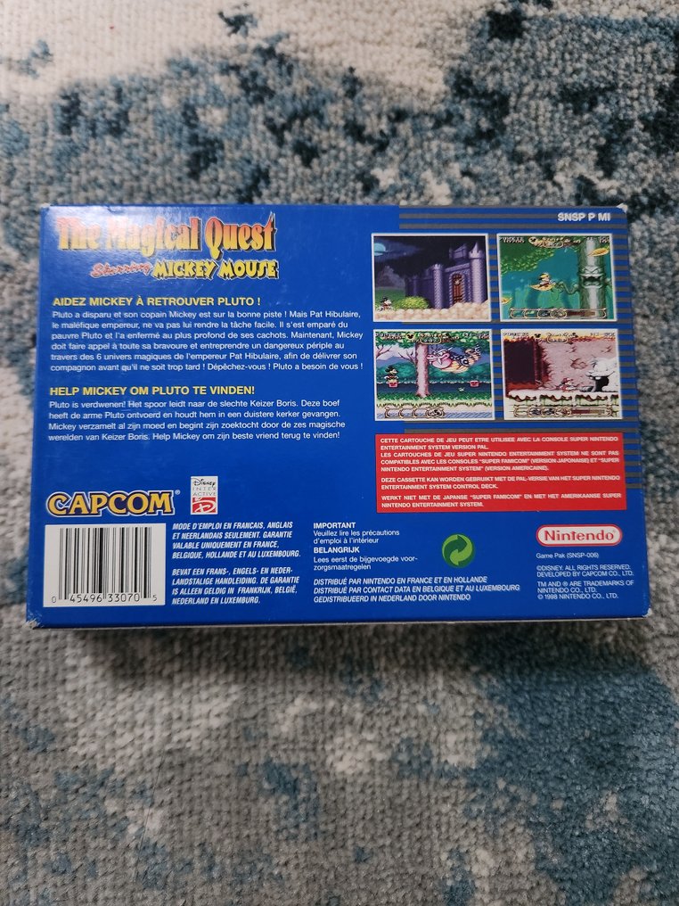 Nintendo - Snes - Disney Series SNES (Aladdin, Timon, Lion King, Jungle Book & Mickey) CIB - Video game - In original box #2.1