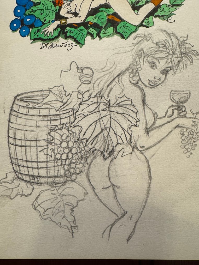 Di Sano - 1 Original drawing #4.3