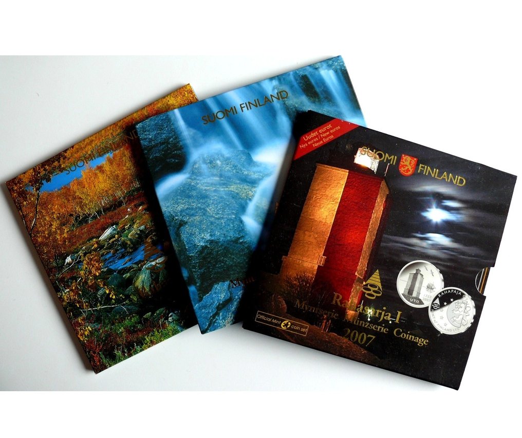 Finland. Trippleset 2003, 2004, 2007 (3 Sets)  (No Reserve Price) #1.0