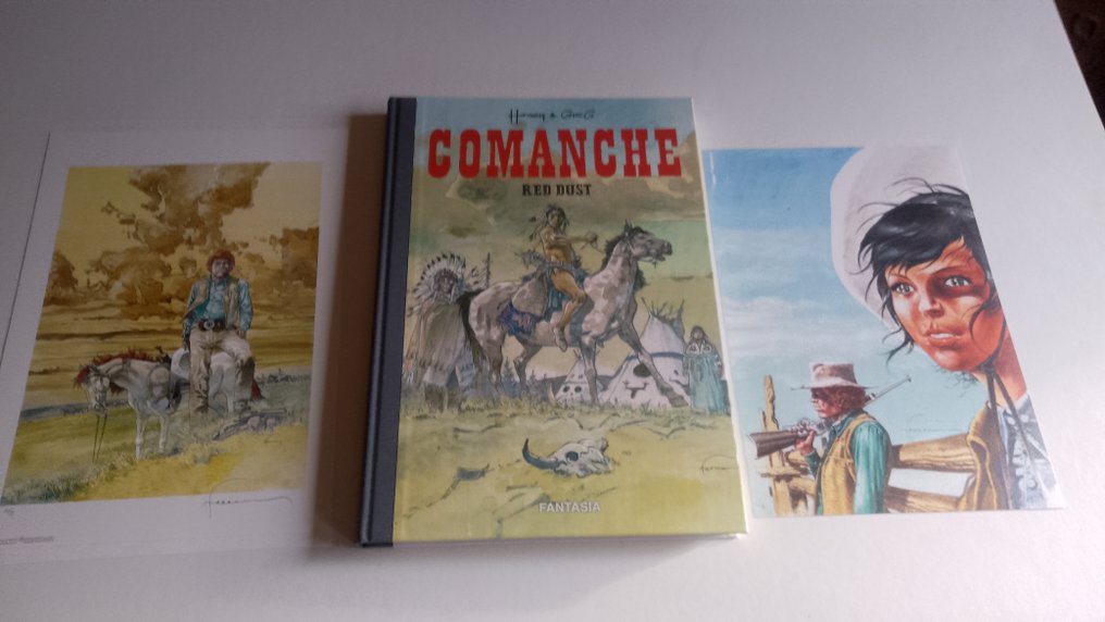 Comanche - Red Dust - Luxe HC met linnen rug - 1 Album - Limited edition/2018 #2.1