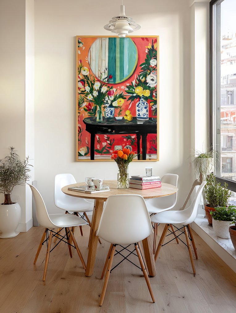 E. García - FLORES Y ESPEJO  XL  (NO RESERVE) #3.2